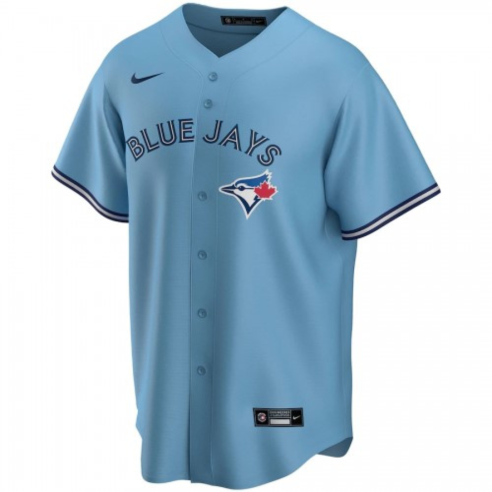 Men's Toronto Blue Jays GUERRERO JR. #27 Light Blue Alternate 2020 Jersey-Pro Kit Vault | Brand New 26/27 Sports Jerseys